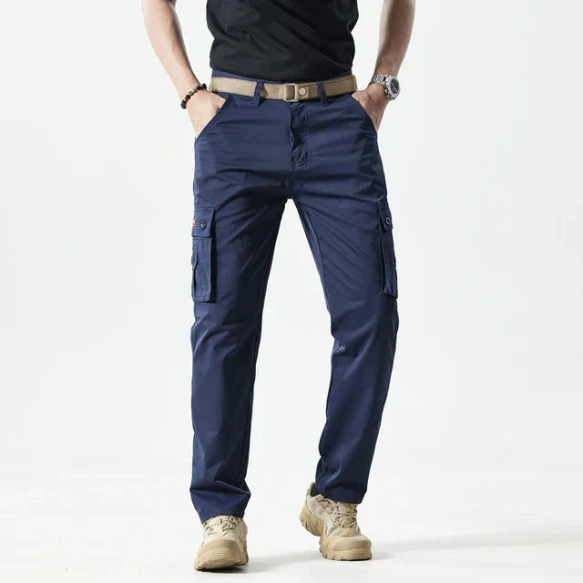 Men's Cargo Straight-Leg Trousers