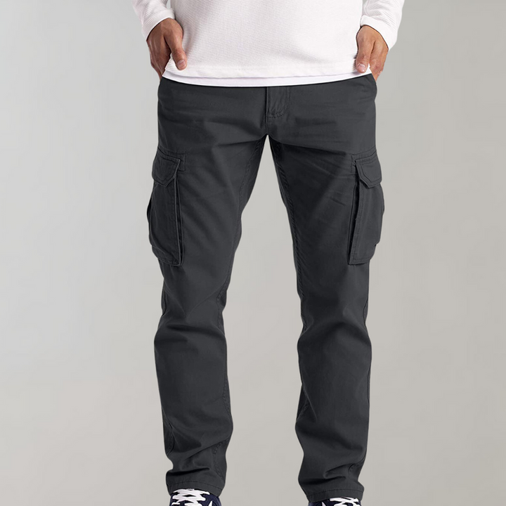 Men's Cargo Trousers with Side Pockets