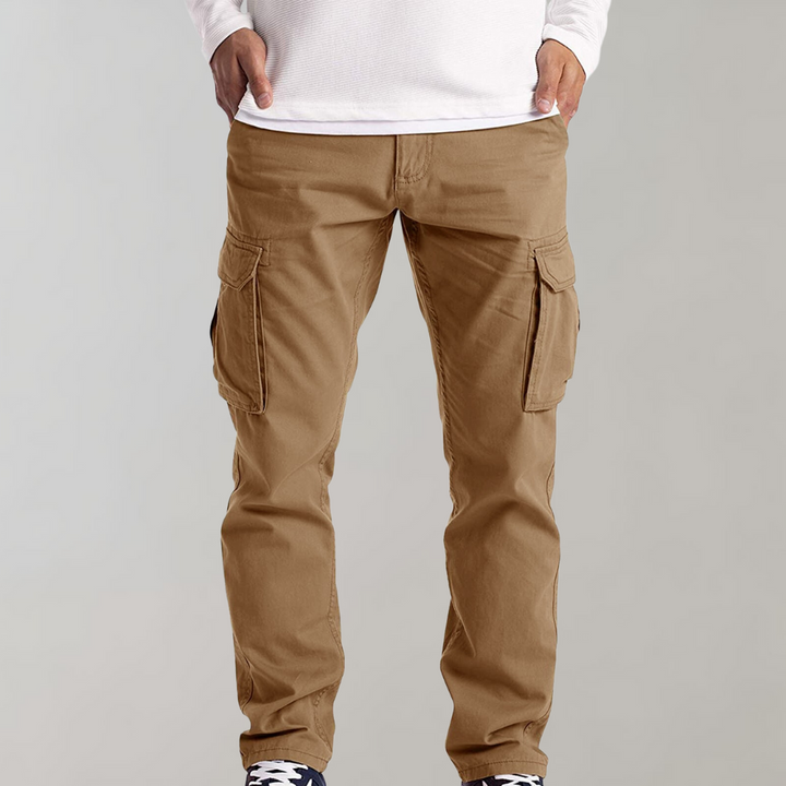 Men's Cargo Trousers with Side Pockets