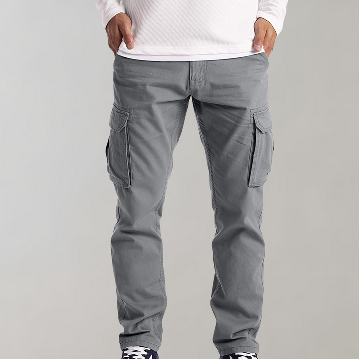 Men's Cargo Trousers with Side Pockets