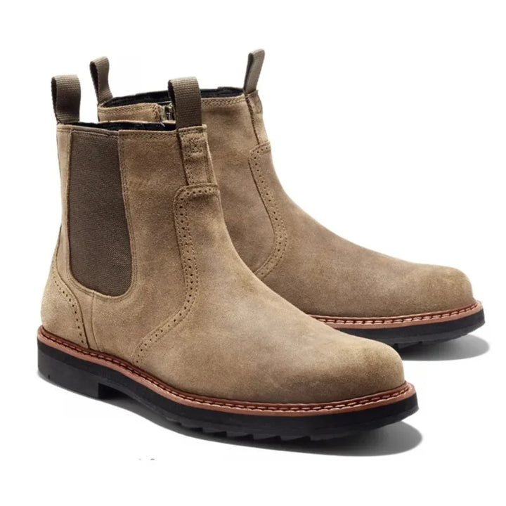 Men's Chelsea Boots with Lug Sole