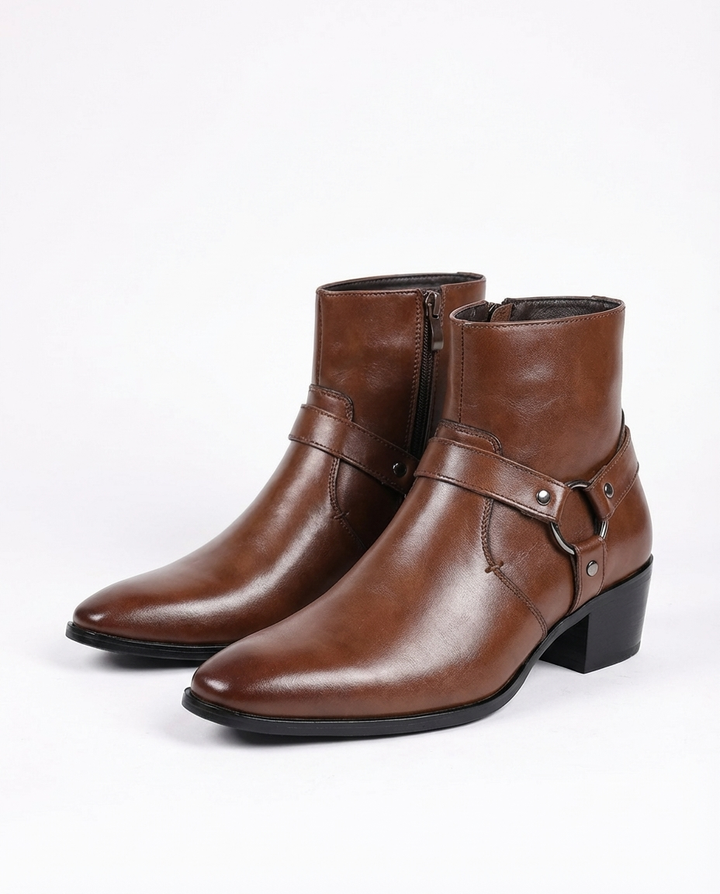 Men's Chisel Toe Ankle Boots