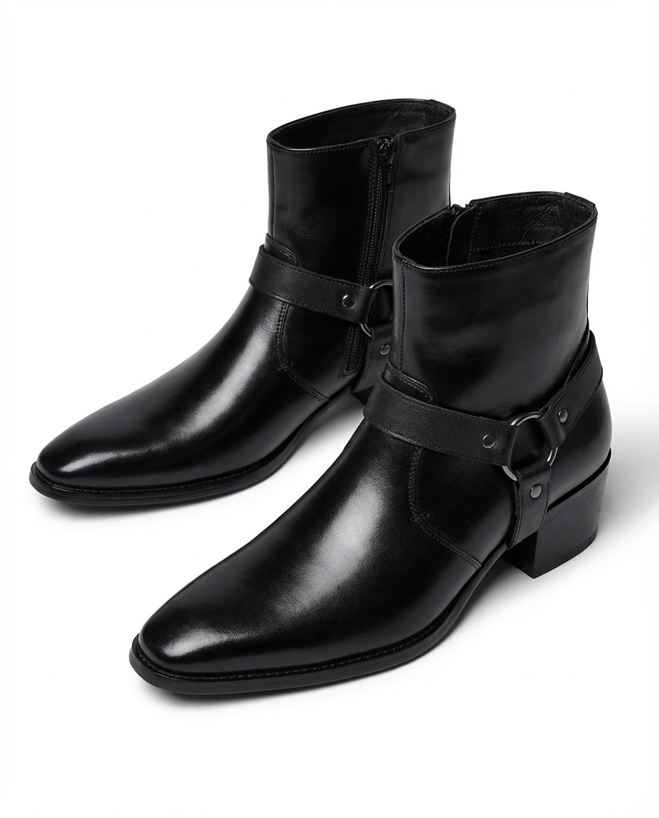 Men's Chisel Toe Ankle Boots