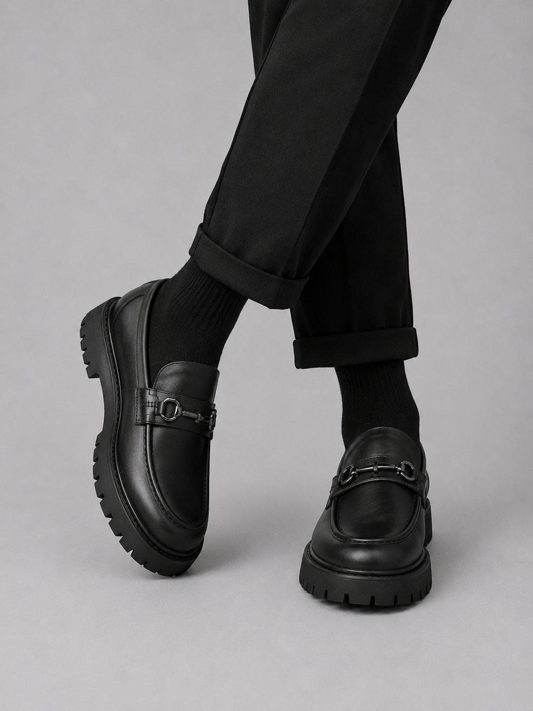 Men's Chunky Horsebit Loafers
