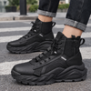 Men's Chunky Lace-Up Ankle Boots