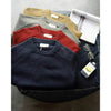 Men's Crew Neck Knit Jumper with Elbow Patches
