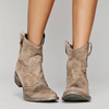 Women's Distressed Western Ankle Boots