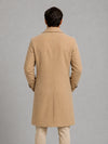 Men's Double-Breasted Longline Winter Coat
