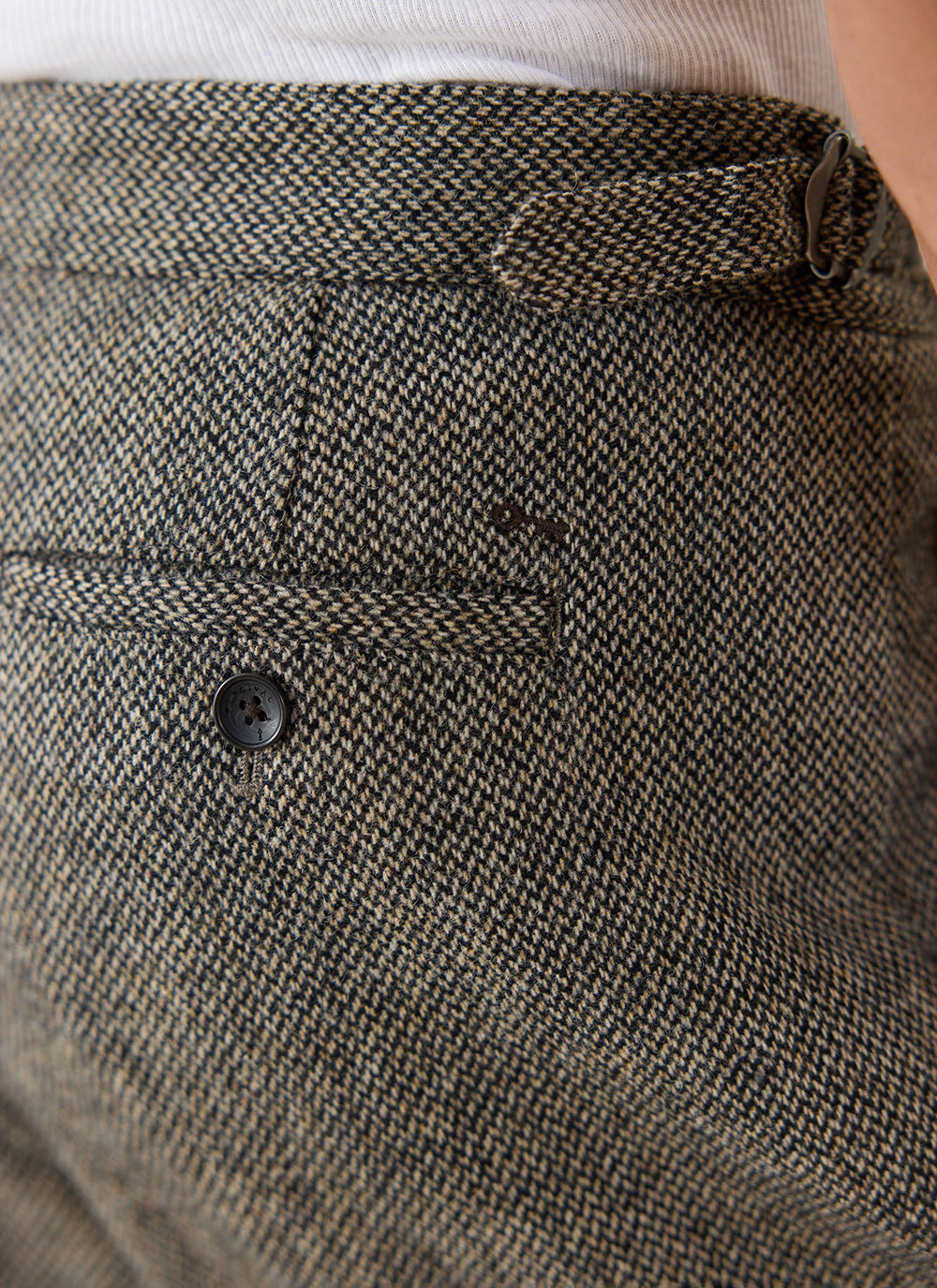 Men's Double-Pleated Tailored Trousers