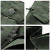 Men's Elastic-Waist Cargo Trousers