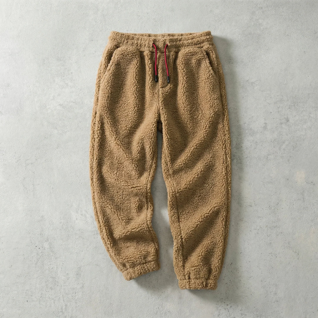 Men's Fleece Elastic-Waist Jogger Pants