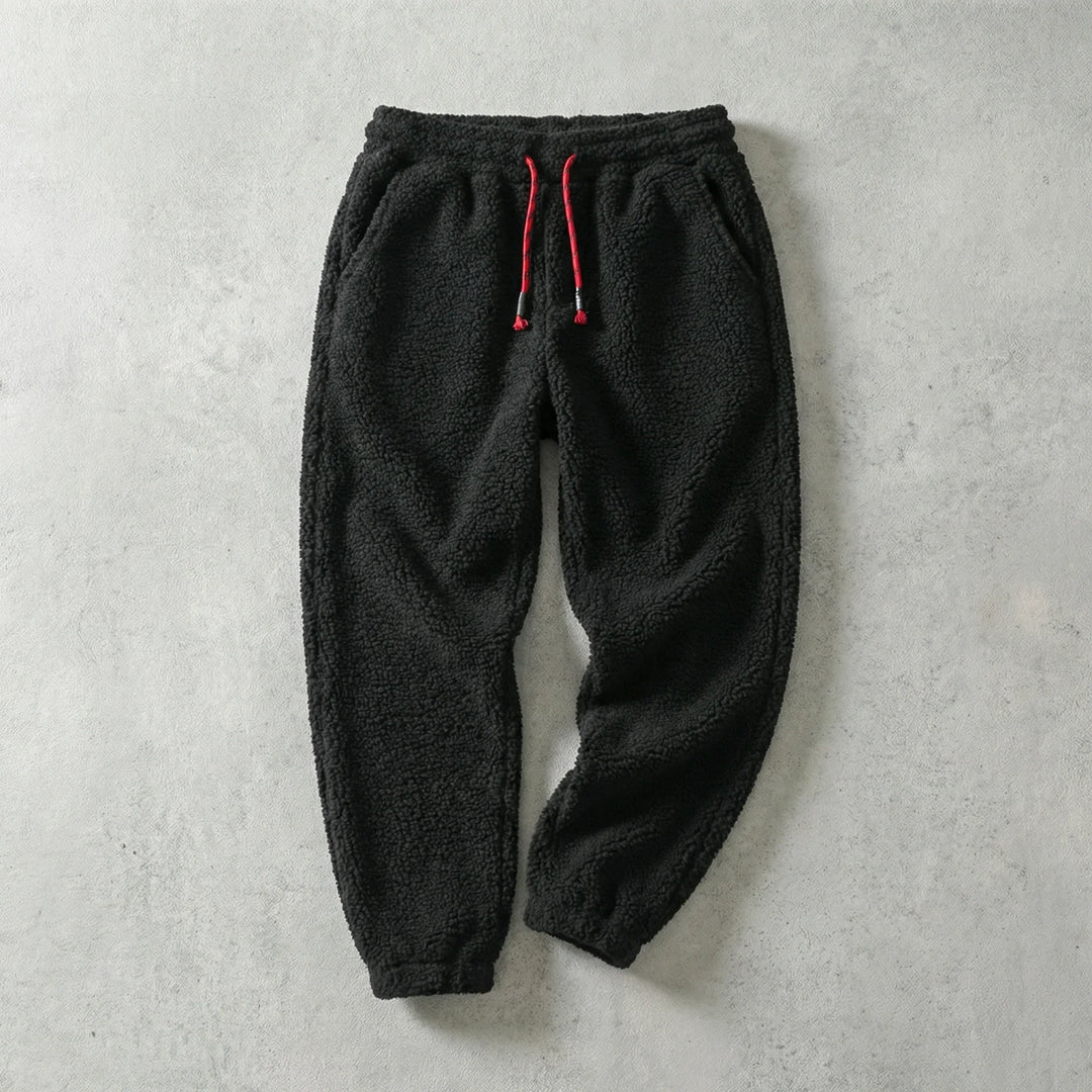Men's Fleece Elastic-Waist Jogger Pants