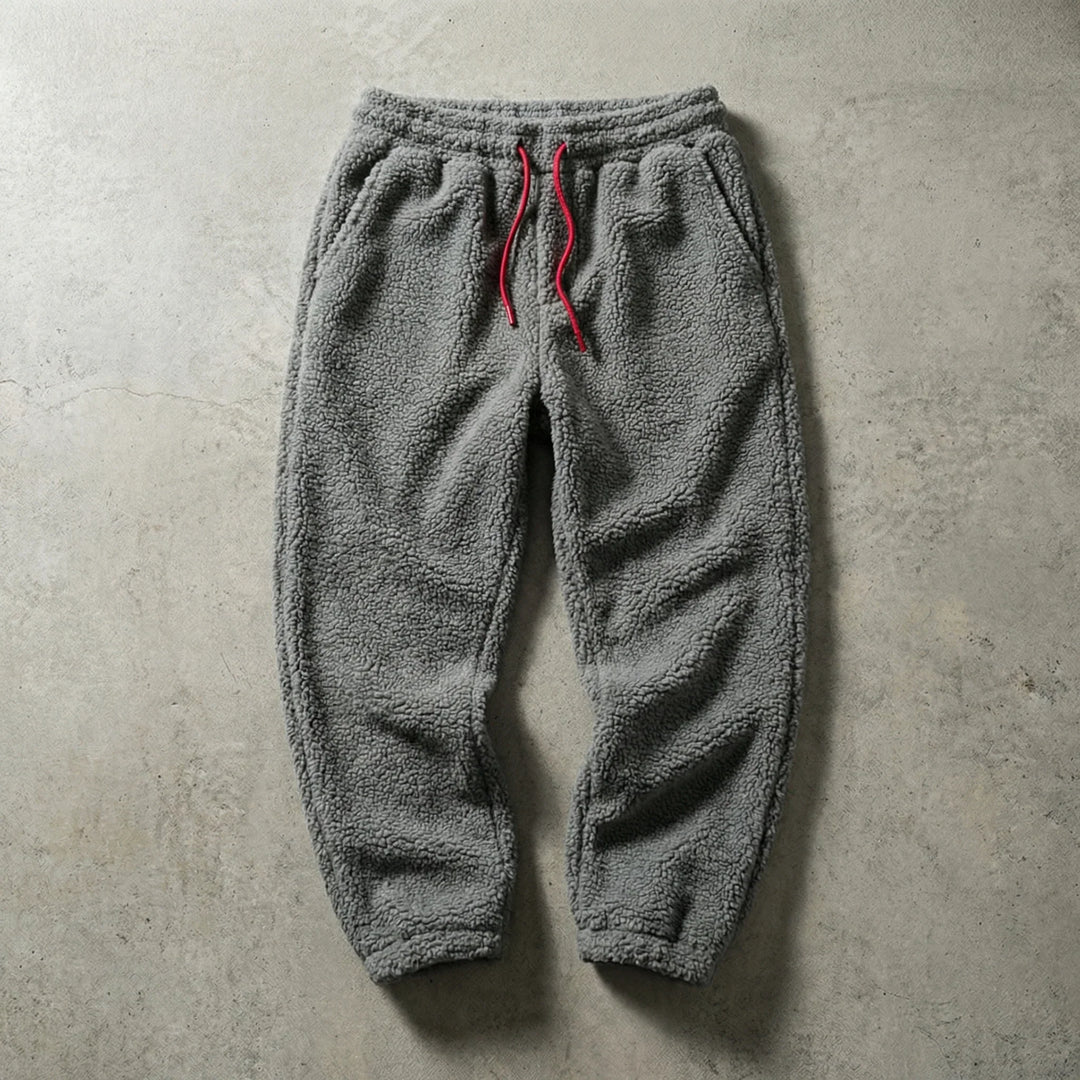 Men's Fleece Elastic-Waist Jogger Pants