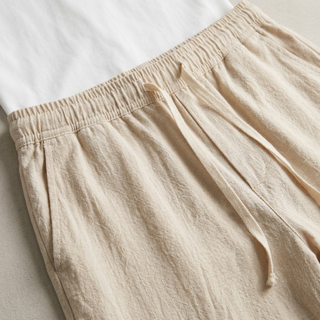 Men's Elasticated-Waist Trousers