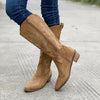 Women's Embroidered Knee-High Western Boots