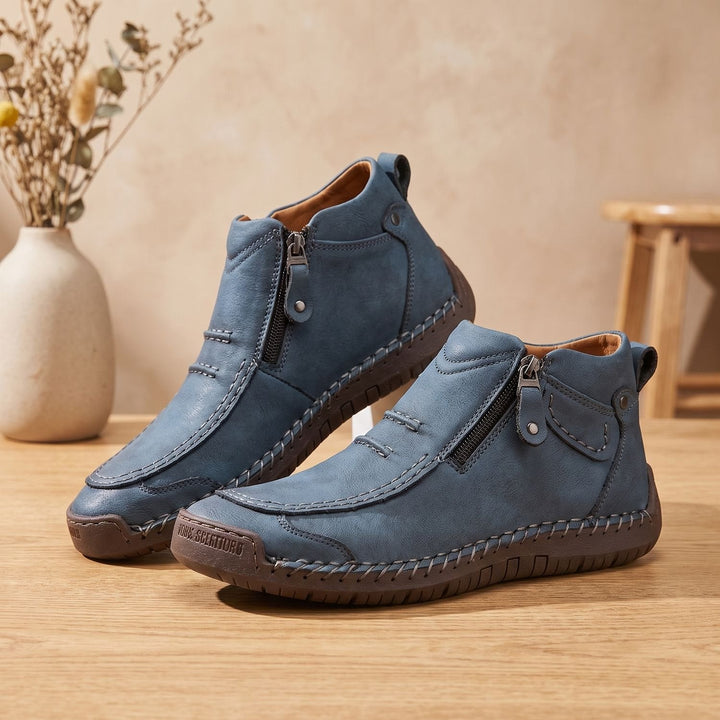 Men's Ergonomic Side-Zip Ankle Boots