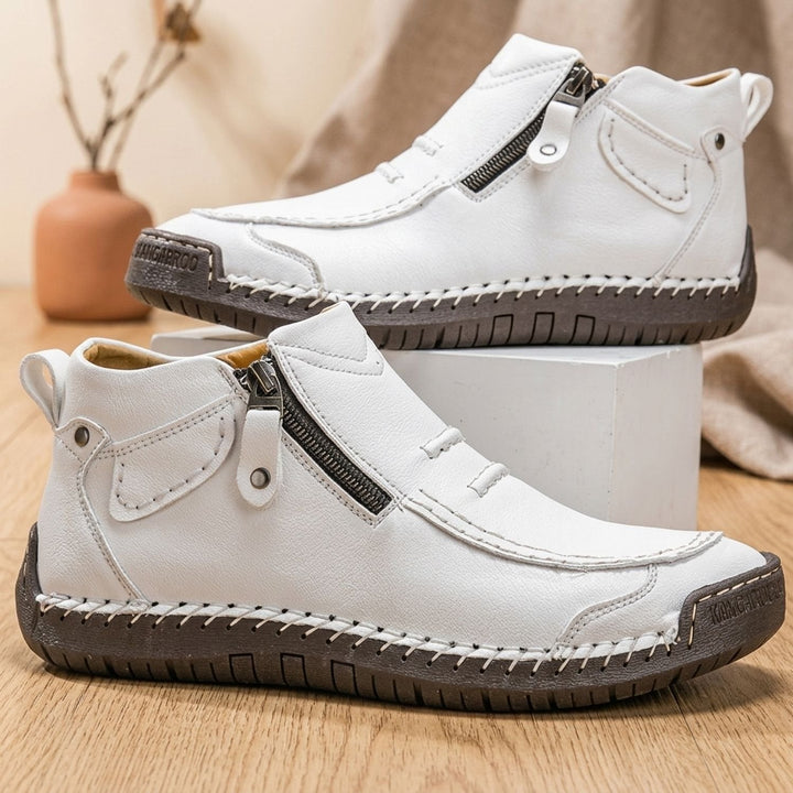 Men's Ergonomic Side-Zip Ankle Boots