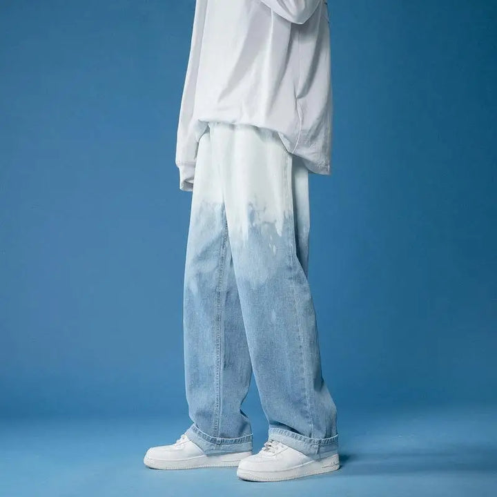 Men's Fade-Wash Jeans