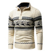 Men's Fair Isle Half-Zip Sweater