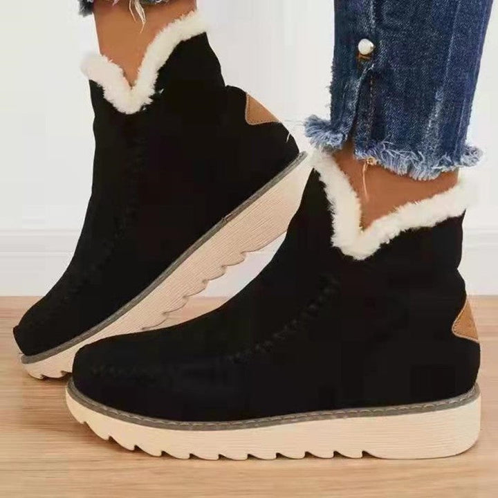 Women's Faux Shearling-Lined Ankle Boots