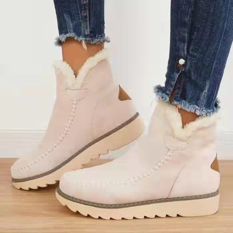 Women's Faux Shearling-Lined Ankle Boots