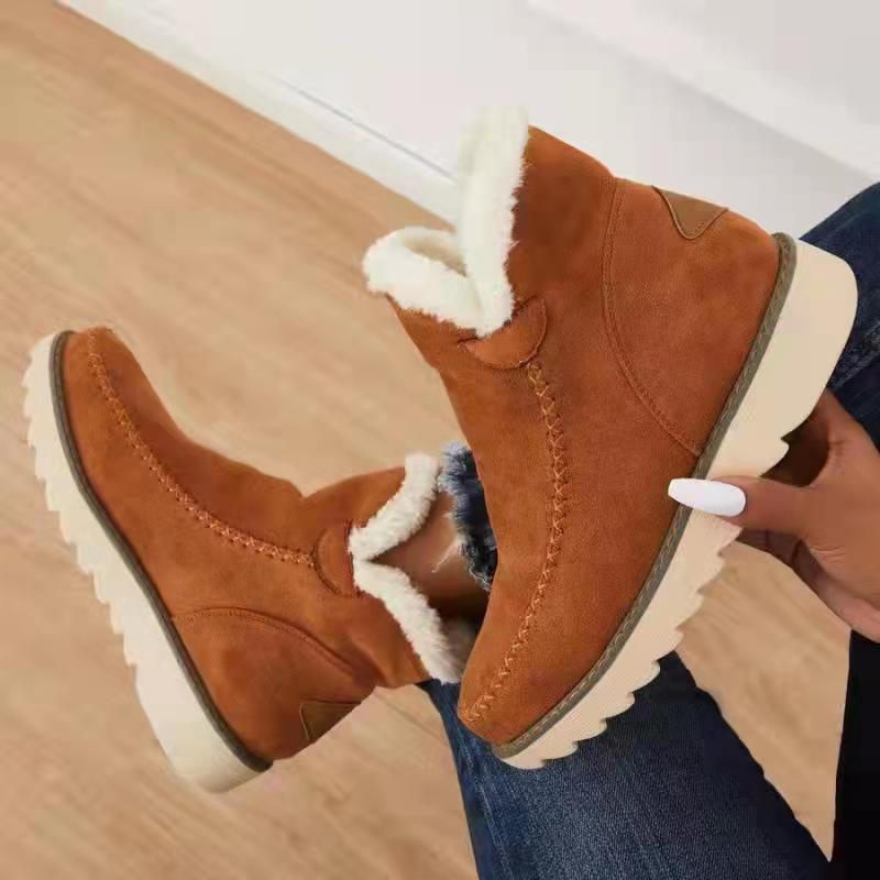 Women's Faux Shearling-Lined Ankle Boots