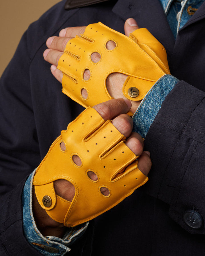 Men's Fingerless Gloves