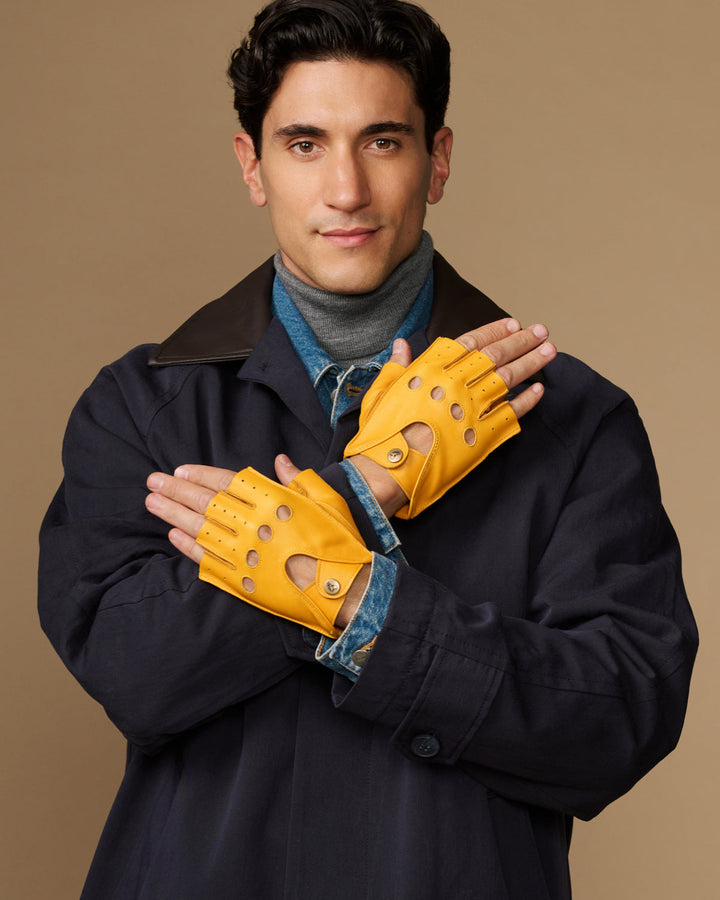 Men's Fingerless Gloves
