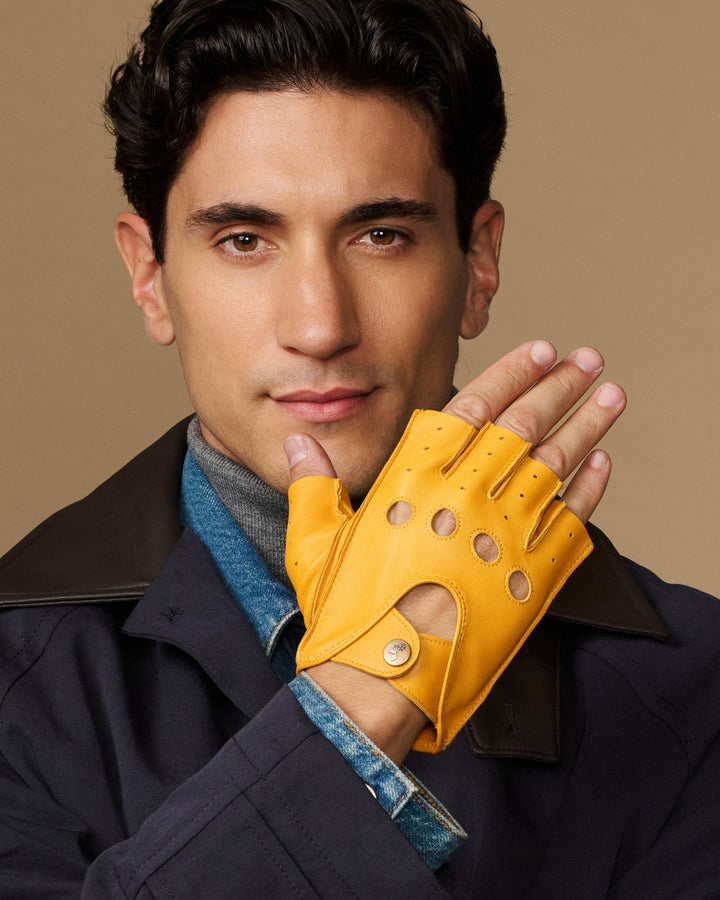 Men's Fingerless Gloves