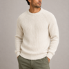 Men's Fisherman Rib Knit Sweater