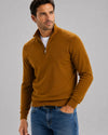 Men's Half-Zip Knit Sweater