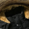 Men's Hooded Faux Fur Winter Parka