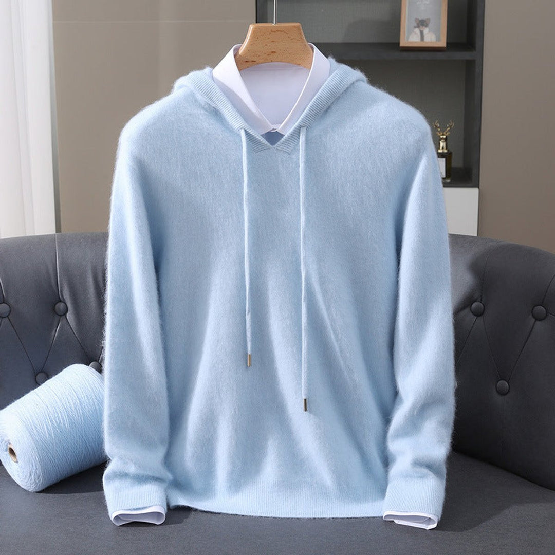 Men's Hooded Pullover Sweater