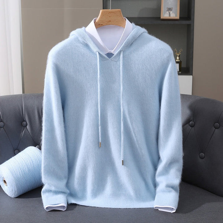 Men's Hooded Pullover Sweater
