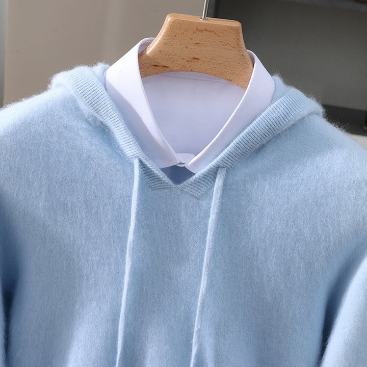 Men's Hooded Pullover Sweater