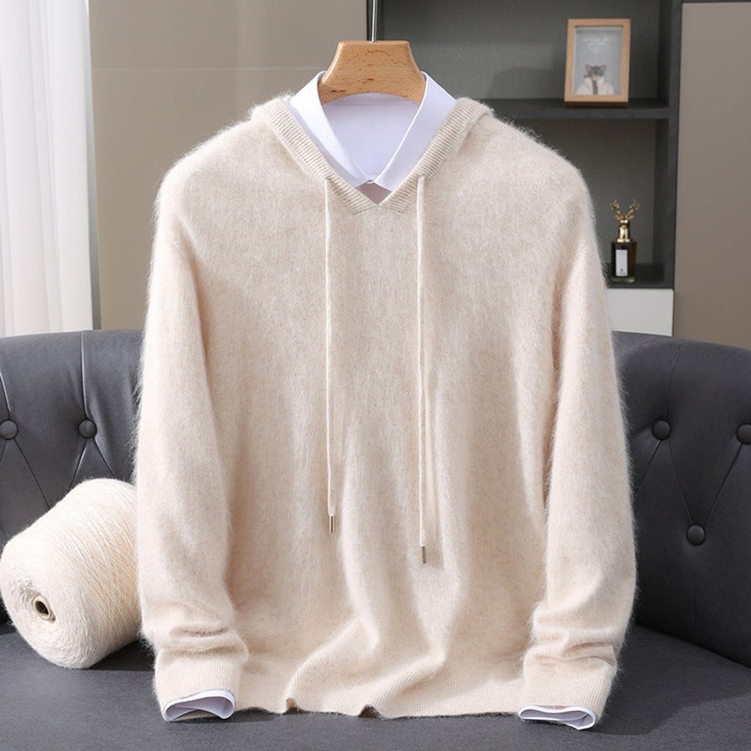 Men's Hooded Pullover Sweater