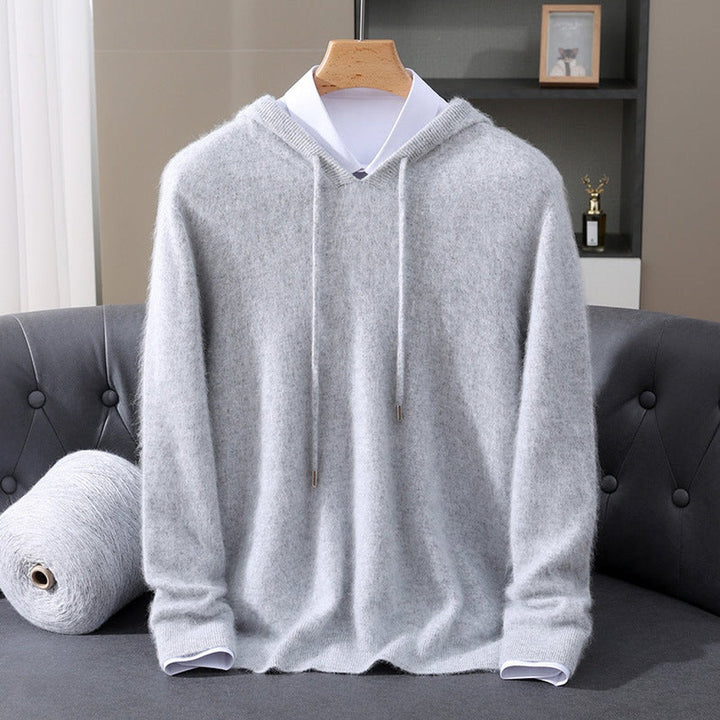Men's Hooded Pullover Sweater