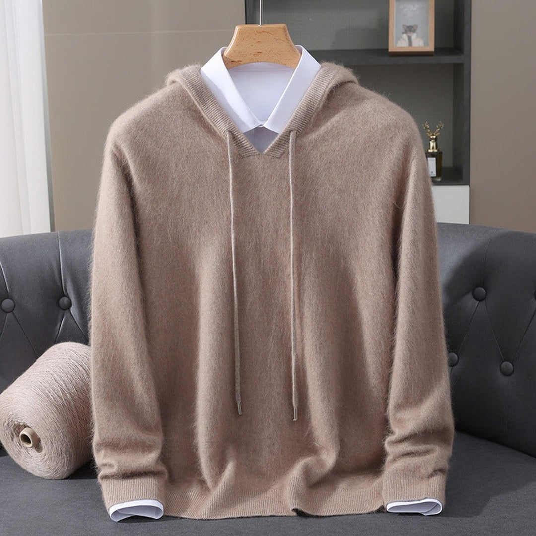 Men's Hooded Pullover Sweater