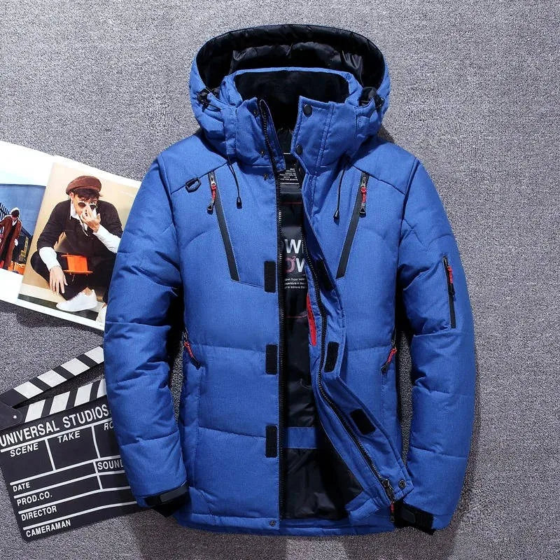 Men's Hooded Winter Parka Jacket