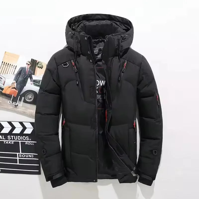 Men's Hooded Winter Parka Jacket