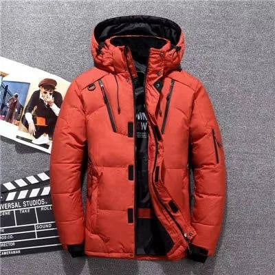 Men's Hooded Winter Parka Jacket