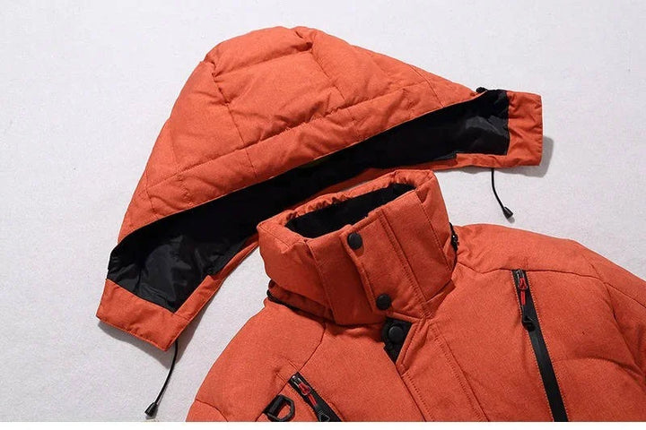 Men's Hooded Winter Parka Jacket