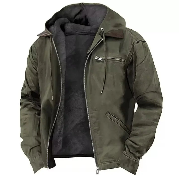 Men's Hooded Winter Workwear Jacket