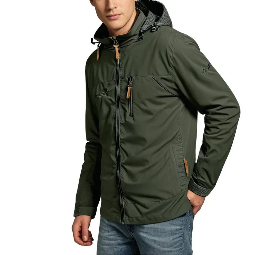 Men's Hooded Zip Jacket