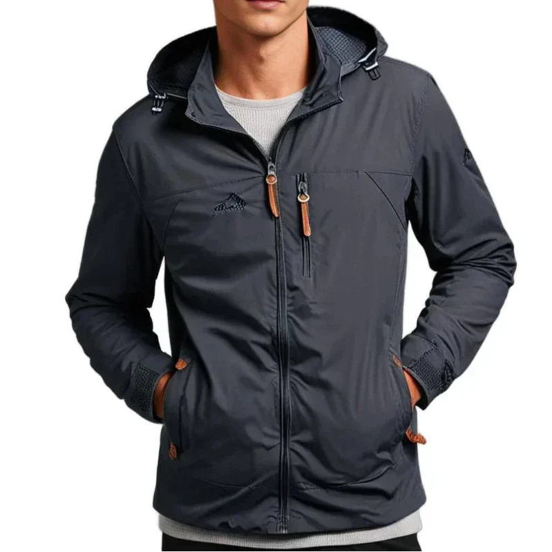 Men's Hooded Zip Jacket