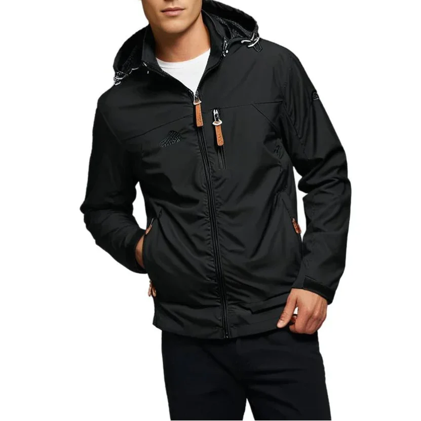 Men's Hooded Zip Jacket