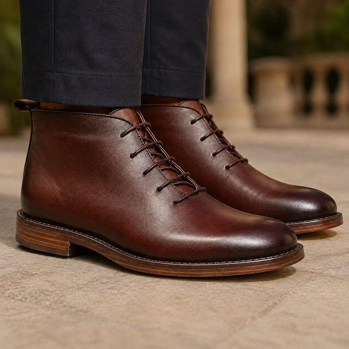 Men's Lace-Up Ankle Boots