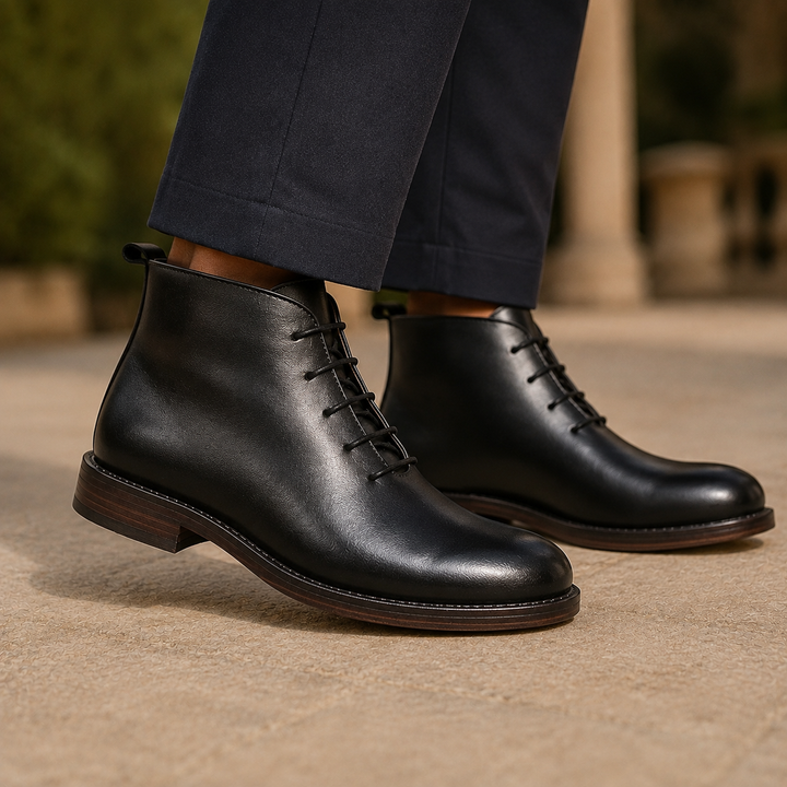 Men's Lace-Up Ankle Boots