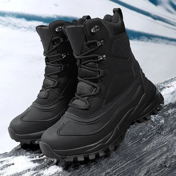 Men's Lace-Up Snow Boots