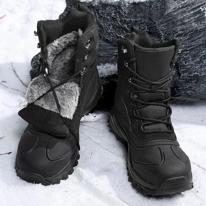 Men's Lace-Up Snow Boots